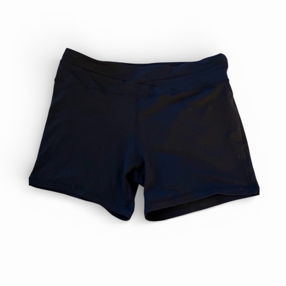 Forever 21 Short Bike Shorts Navy Blue Size Medium - Picture 1 of 4